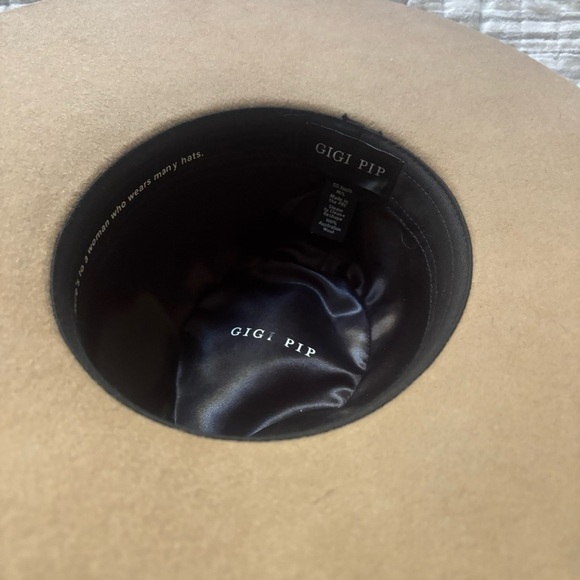 Gigi Pip EMMA WIDE BRIM FEDORA HAT